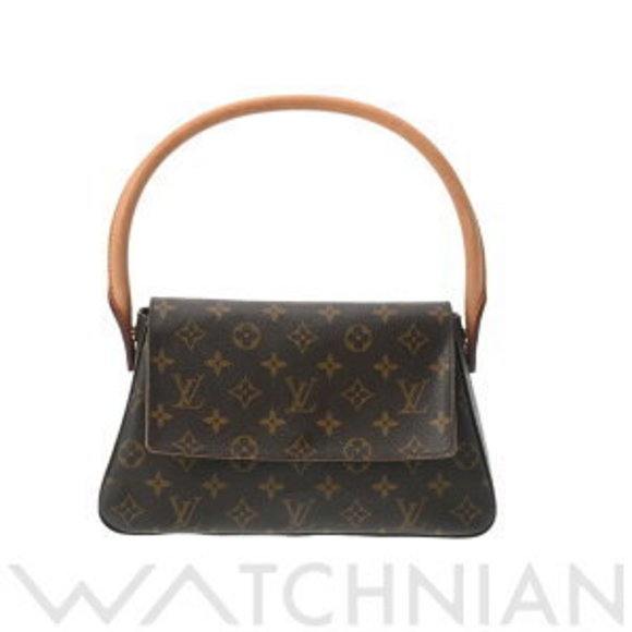 Louis Vuitton Monogram Looping Brown Canvas Shoulder Bag - Picture 1 of 9
